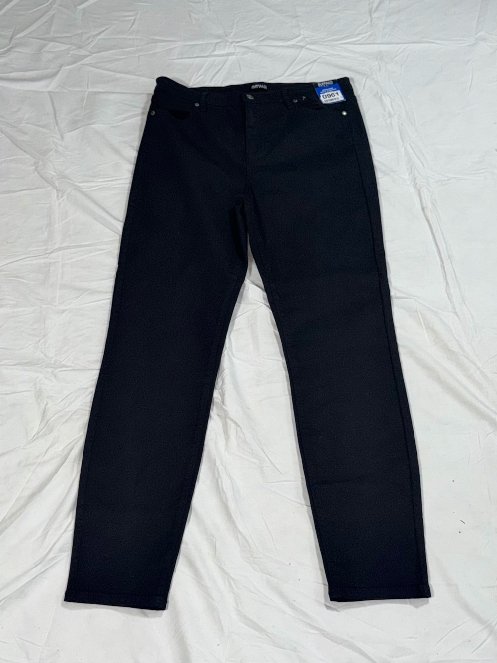 NWT Buffalo David Bitton Hanna Women 10/30 Black High Rise Skinny Stretch Jeans